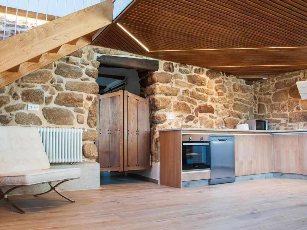 شقة O Forno Casa Ferrador Ribeira Sacra Sober المظهر الخارجي الصورة